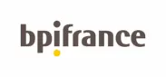 The Bpifrance logo, representing Banque Publique d’Investissement, a French public investment bank supporting entrepreneurship, innovation, and business growth. The design typically features bold, modern typography with a yellow and gray color scheme, symbolizing dynamism and reliability. Bpifrance provides financial backing, loans, and equity investment to startups, SMEs, and large enterprises to foster economic development and innovation in France.